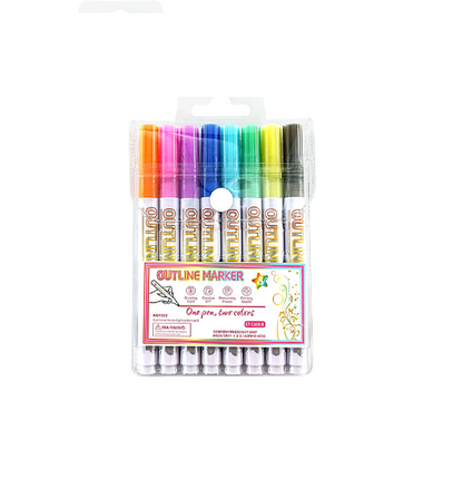 RadiEssence™ — Ignite Every Stroke with Dazzling Double-Color Metallic Magic
