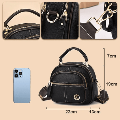 ArdentEdge™ Leather Crossbody — Command Every Moment with Effortless Style and Unshakable Confidence