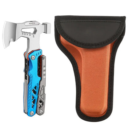 Camping Multi-Tool Axe, Hammer & Pliers Stainless Steel