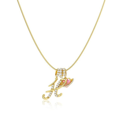 AuraNest™ 3-Layer Initial Necklace — Wear Your Story in Glowing, Comfortable Elegance That Turns Every Head