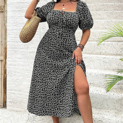 LunaFlora™ Dress — Feel Fresh, Flawless & Free in Effortless Floral Elegance