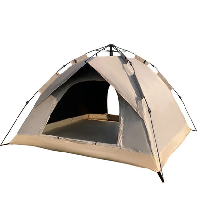 Camping Tent 2-Person Quick-Pitch Water-Repellent & Mesh Windows