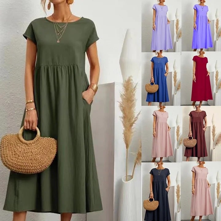 ZephyrLuxe™ Dress — Breeze Through Heat with Effortless Confidence and All-Day Freshness