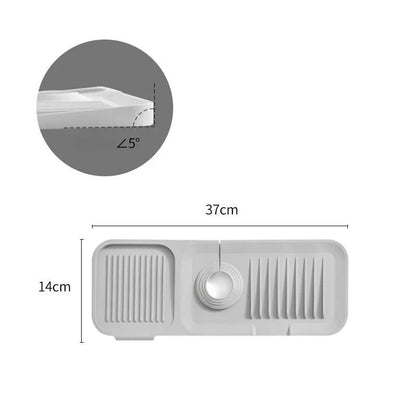HydraDry™ Silicone Drying Mat — Transform Your Kitchen with Spotless Counters and Lightning-Fast Drying