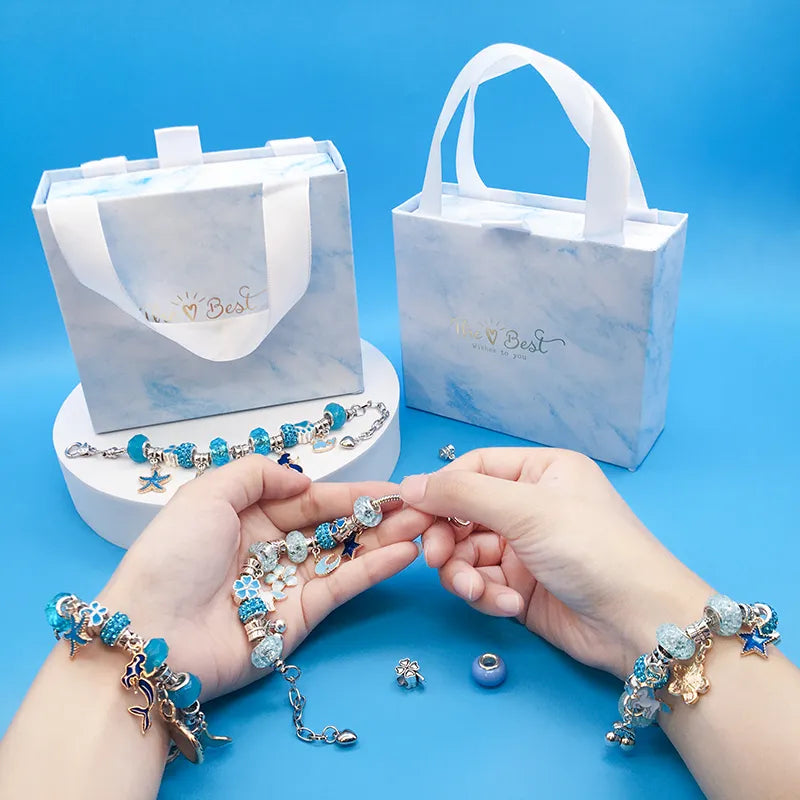 DazzliCharm™ Bracelet Kit — Unleash Your Bold Style with Every Sparkling Charm