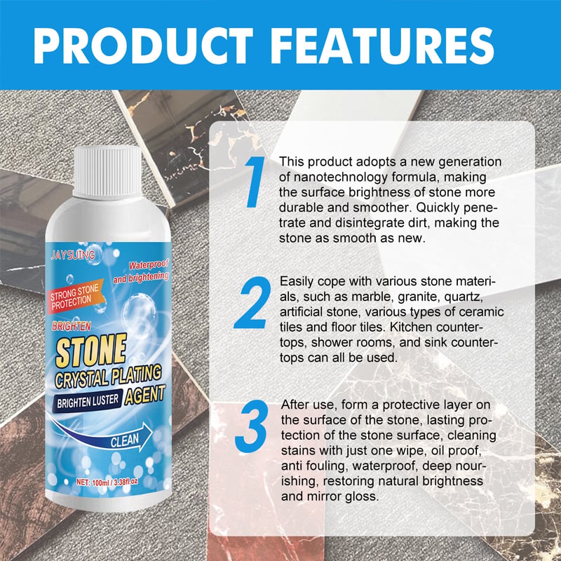 GleamGuard™ Renovation Gel — Unleash Your Stone’s Stunning Shine and Lasting Beauty