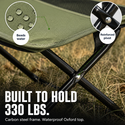 TitanRest™ — Sling Your Stool, Free Your Hands, Sit Anywhere Outdoors