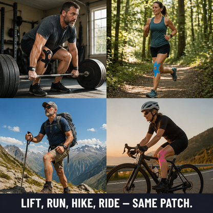 StrideGuard™ — Steady a Sore Knee in 30 Seconds, No Scissors Needed