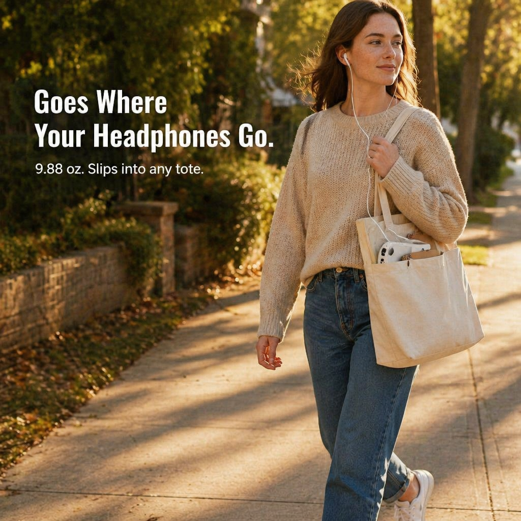 VibeStream™ — Pocket Your CDs, Pair Bluetooth Headphones, Skip the Algorithm