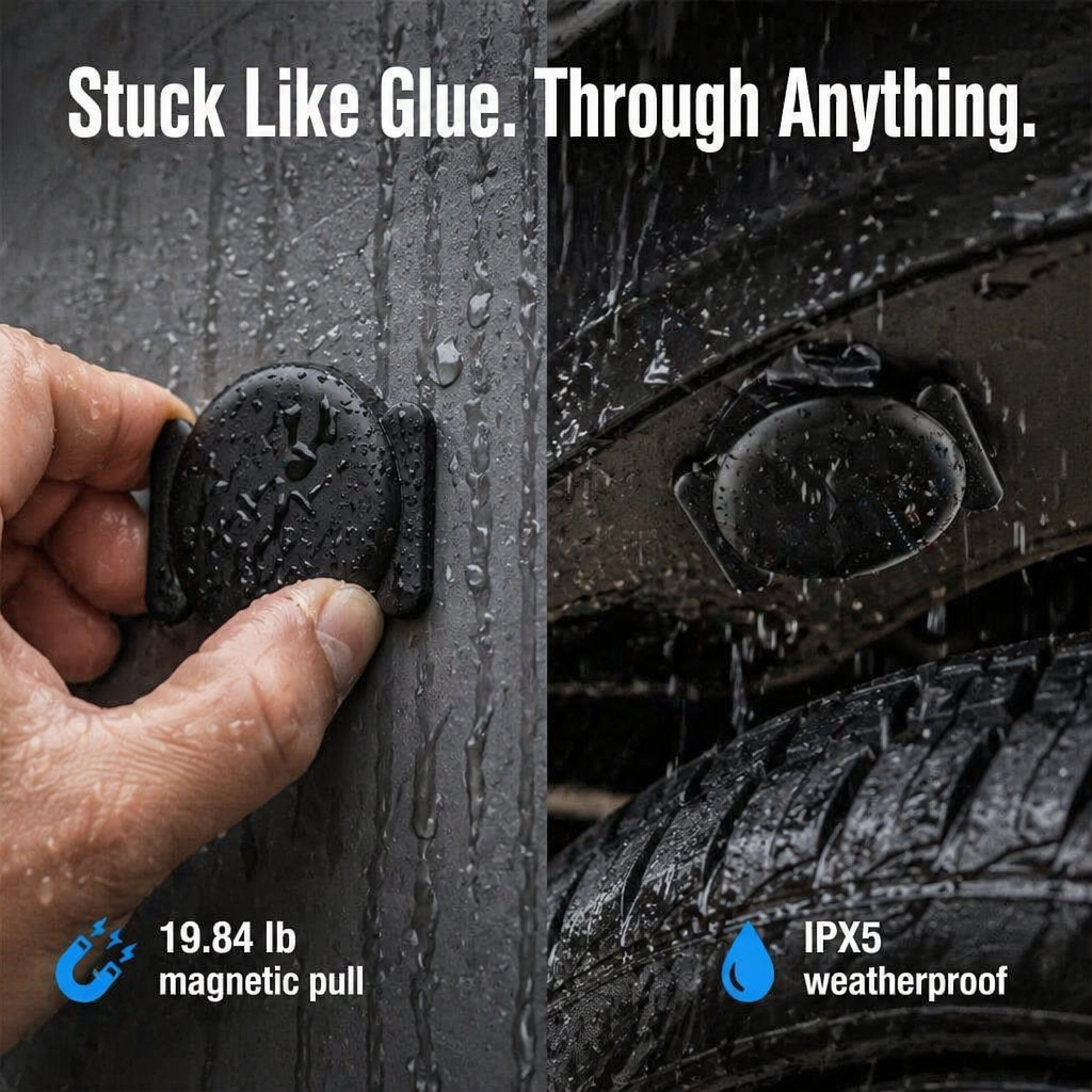 StealthMag™ — Hide It Under Your Ride, Track It Anywhere It Goes