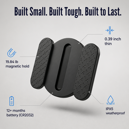 StealthMag™ — Hide It Under Your Ride, Track It Anywhere It Goes