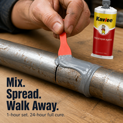 BondForge™ — Repair Cracks, Leaks & Snapped Metal Stronger Than Welded Steel