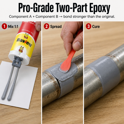 BondForge™ — Repair Cracks, Leaks & Snapped Metal Stronger Than Welded Steel