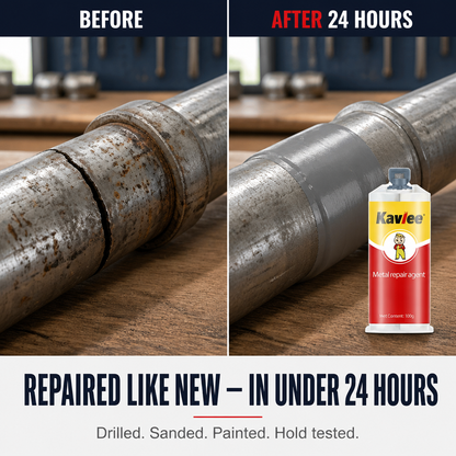 BondForge™ — Repair Cracks, Leaks & Snapped Metal Stronger Than Welded Steel