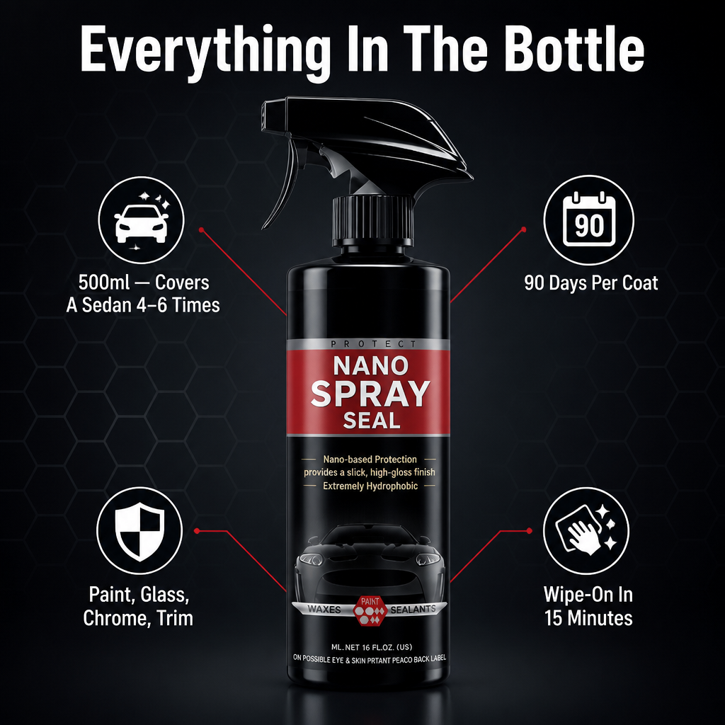 HydroGuard™ Nano Shield Spray — Lock In Showroom Shine & Repel Water for 90 Days