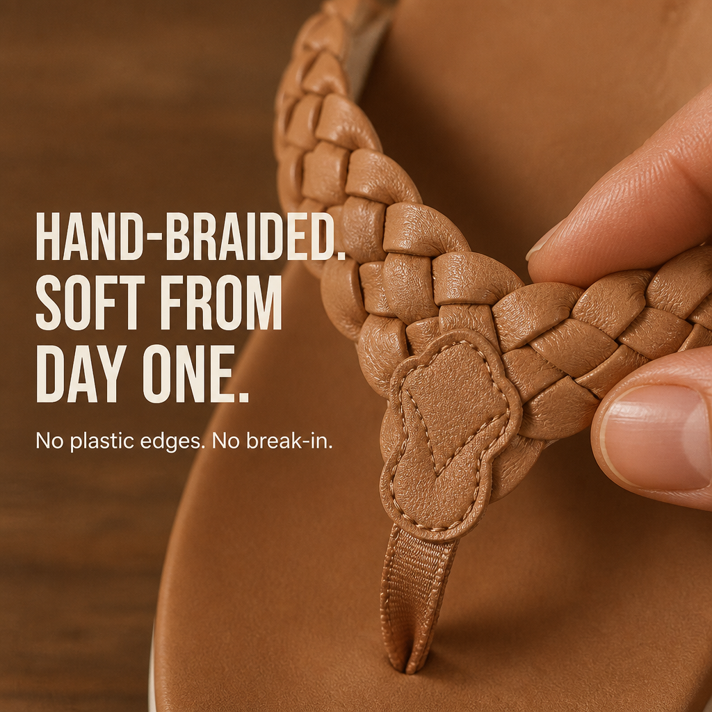 StrideEase™ — End the 2pm Foot Ache With Cushioned Arch-Support Wedges