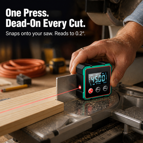 ProEdge™ — Hit Every Miter, Bevel & Slope Dead-On in Seconds