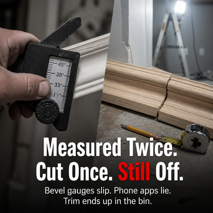ProEdge™ — Hit Every Miter, Bevel & Slope Dead-On in Seconds