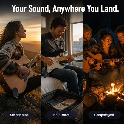 PulseAmp™ — Plug In, Play Anywhere, Sound Like a Real Amp