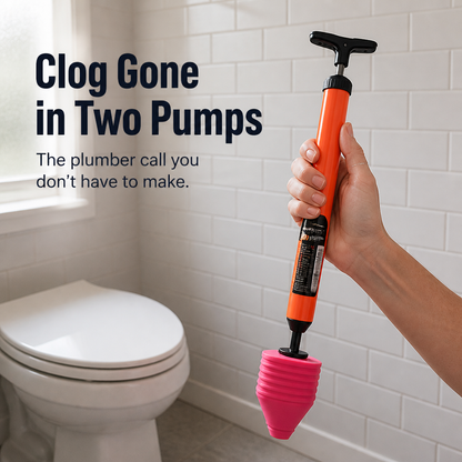 TurboPurge™ — Clear Stubborn Clogs in Seconds Without Calling a Plumber