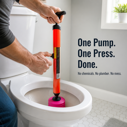 TurboPurge™ — Clear Stubborn Clogs in Seconds Without Calling a Plumber