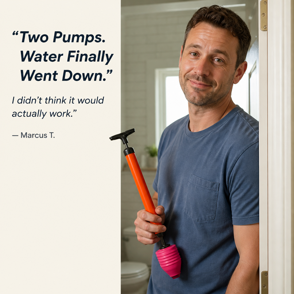 TurboPurge™ — Clear Stubborn Clogs in Seconds Without Calling a Plumber
