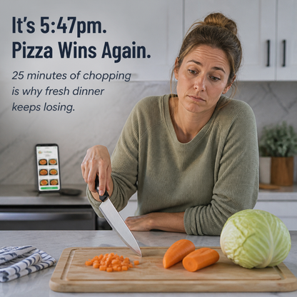BladeMaster™ — Slice, Shred & Grate Tonight's Veggies in Under 90 Seconds