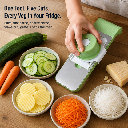 BladeMaster™ — Slice, Shred & Grate Tonight's Veggies in Under 90 Seconds