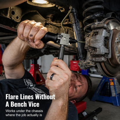 Wellexa™ — Press Leak-Proof 45° Brake Flares Right In Your Driveway