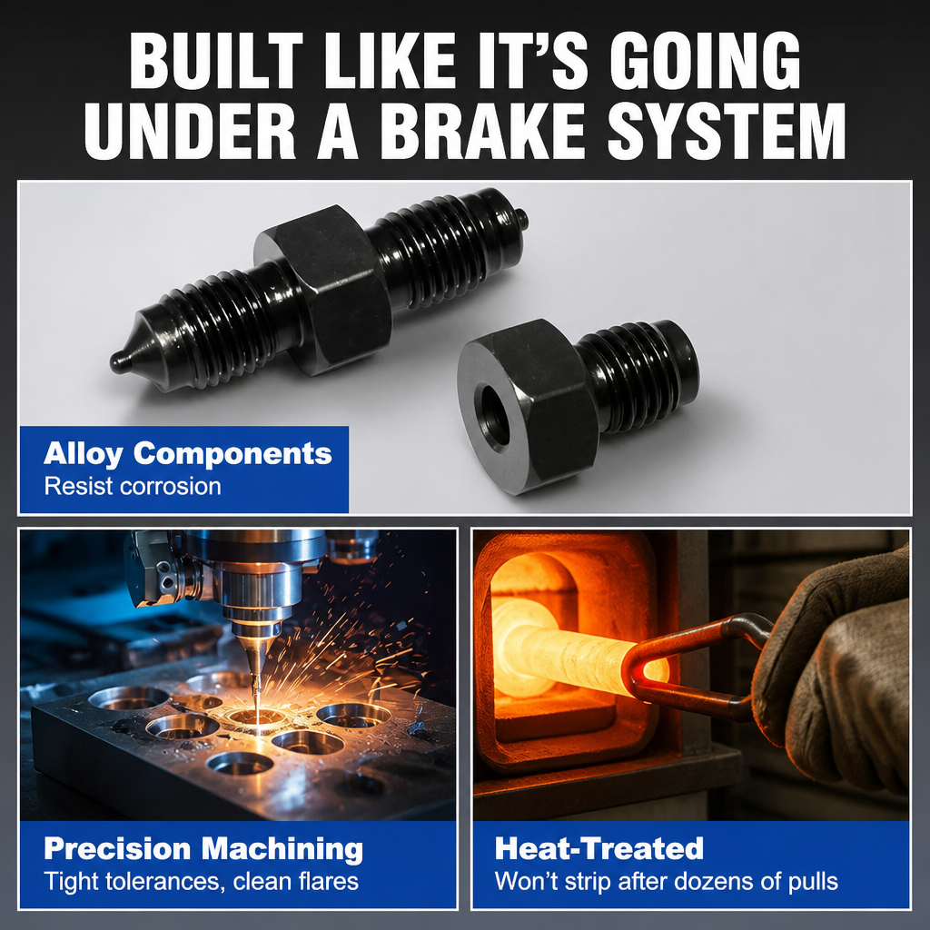 Wellexa™ — Press Leak-Proof 45° Brake Flares Right In Your Driveway