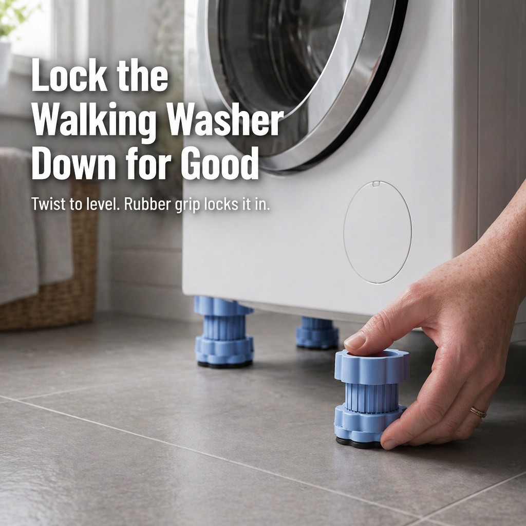 TruBalánce™ — Stop the Washer Walk, Kill the Shake, and Save Your Floors