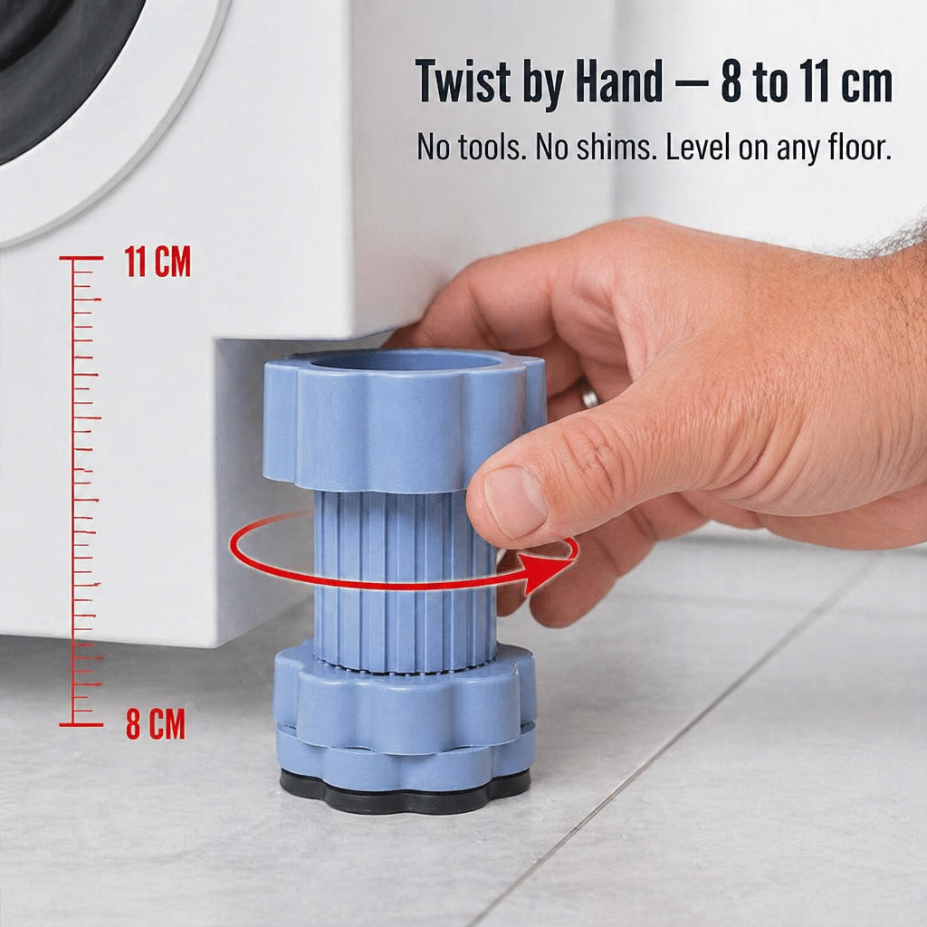 TruBalánce™ — Stop the Washer Walk, Kill the Shake, and Save Your Floors