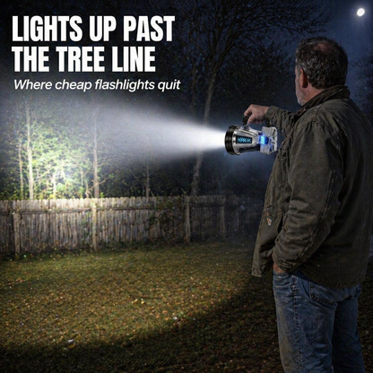 RamaraBeam™ — Throw a Beam Past the Tree Line and Charge Your Phone Too