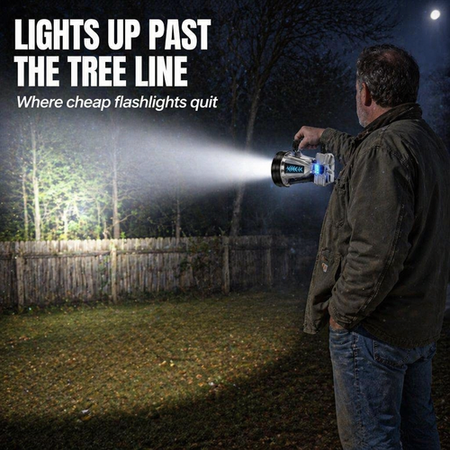 RamaraBeam™ — Throw a Beam Past the Tree Line and Charge Your Phone Too
