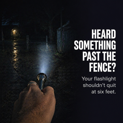 RamaraBeam™ — Throw a Beam Past the Tree Line and Charge Your Phone Too