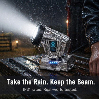 RamaraBeam™ — Throw a Beam Past the Tree Line and Charge Your Phone Too