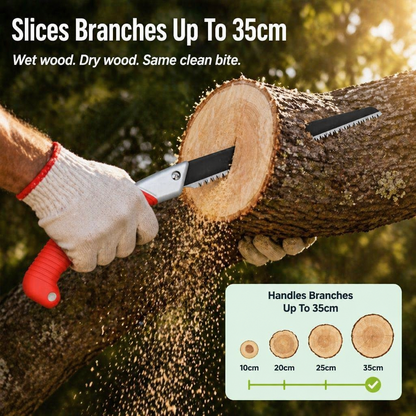 BranchBoss™ — Slice Through 35cm Branches in Cordless, Quiet Seconds