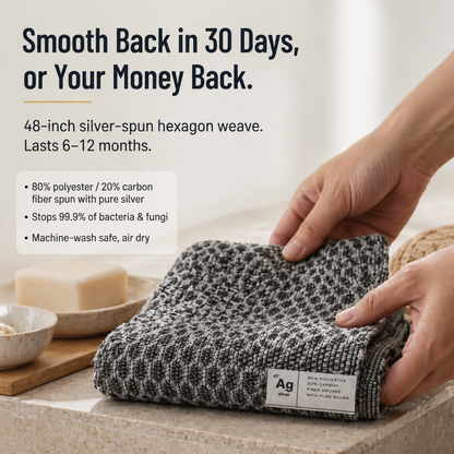 LuminaSheer™ — Sweep Away Bacne, Back Bumps & Dead Skin a Loofah Can't Reach