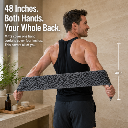 LuminaSheer™ — Sweep Away Bacne, Back Bumps & Dead Skin a Loofah Can't Reach