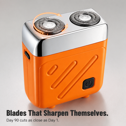 AeroGlide™ Mini Shaver — Crush 5 O'Clock Shadow in 90 Seconds Anywhere