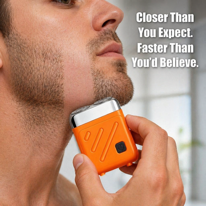 AeroGlide™ Mini Shaver — Crush 5 O'Clock Shadow in 90 Seconds Anywhere