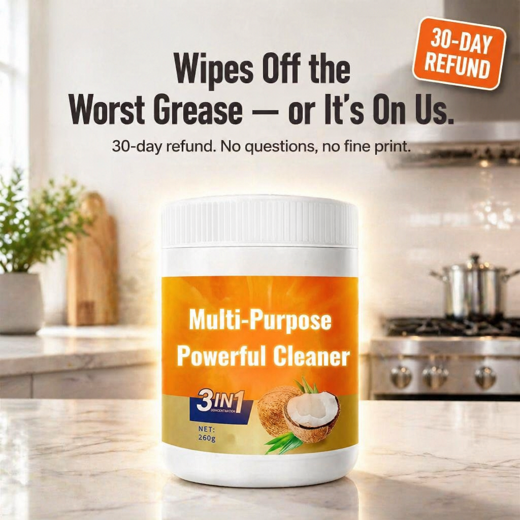 GlossPro™ — Dissolve Baked-On Grease in Minutes Without Scrubbing