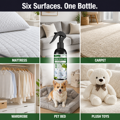 PureAura™ — Spray Away Invisible Mites From Beds, Sofas & Pet Nests in Seconds
