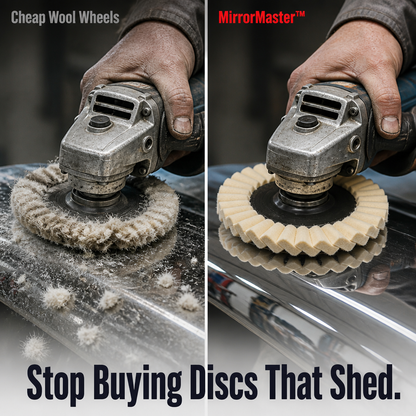 MirrorMaster™ — Strip Rust & Polish Metal to a Mirror Shine in One Pass