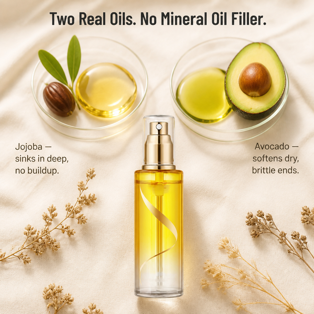 BotaniqueMist™ — Spray Frizz Smooth In Seconds Without the Greasy Drag