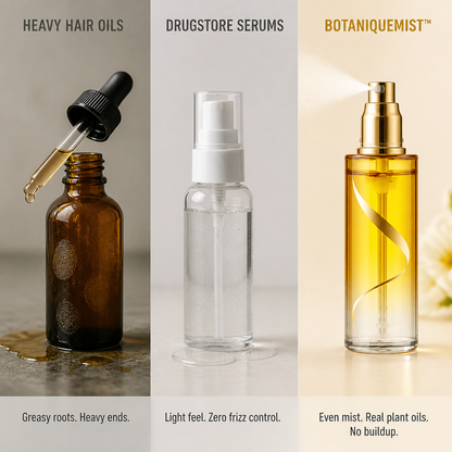 BotaniqueMist™ — Spray Frizz Smooth In Seconds Without the Greasy Drag