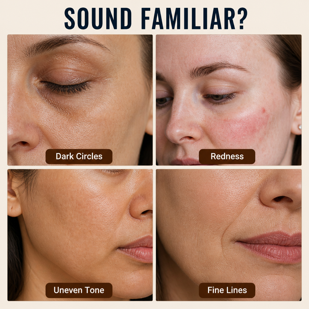 LumaVeil™ — Erase Dark Circles & Even Skin in 60 Seconds Flat