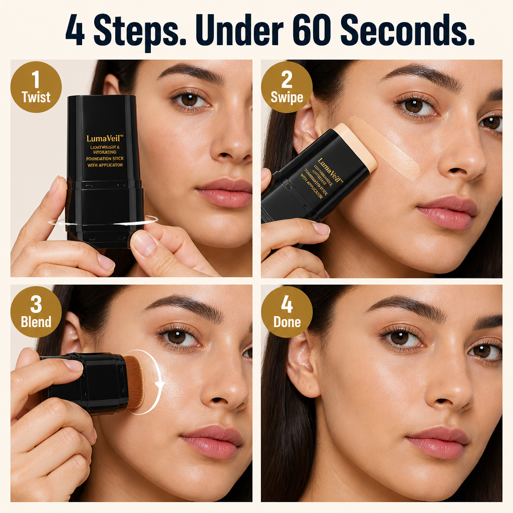 LumaVeil™ — Erase Dark Circles & Even Skin in 60 Seconds Flat