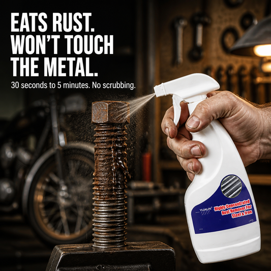 EternaRust™ — Erase Rust Fast and Reveal Brilliant, Like-New Metal Every Time