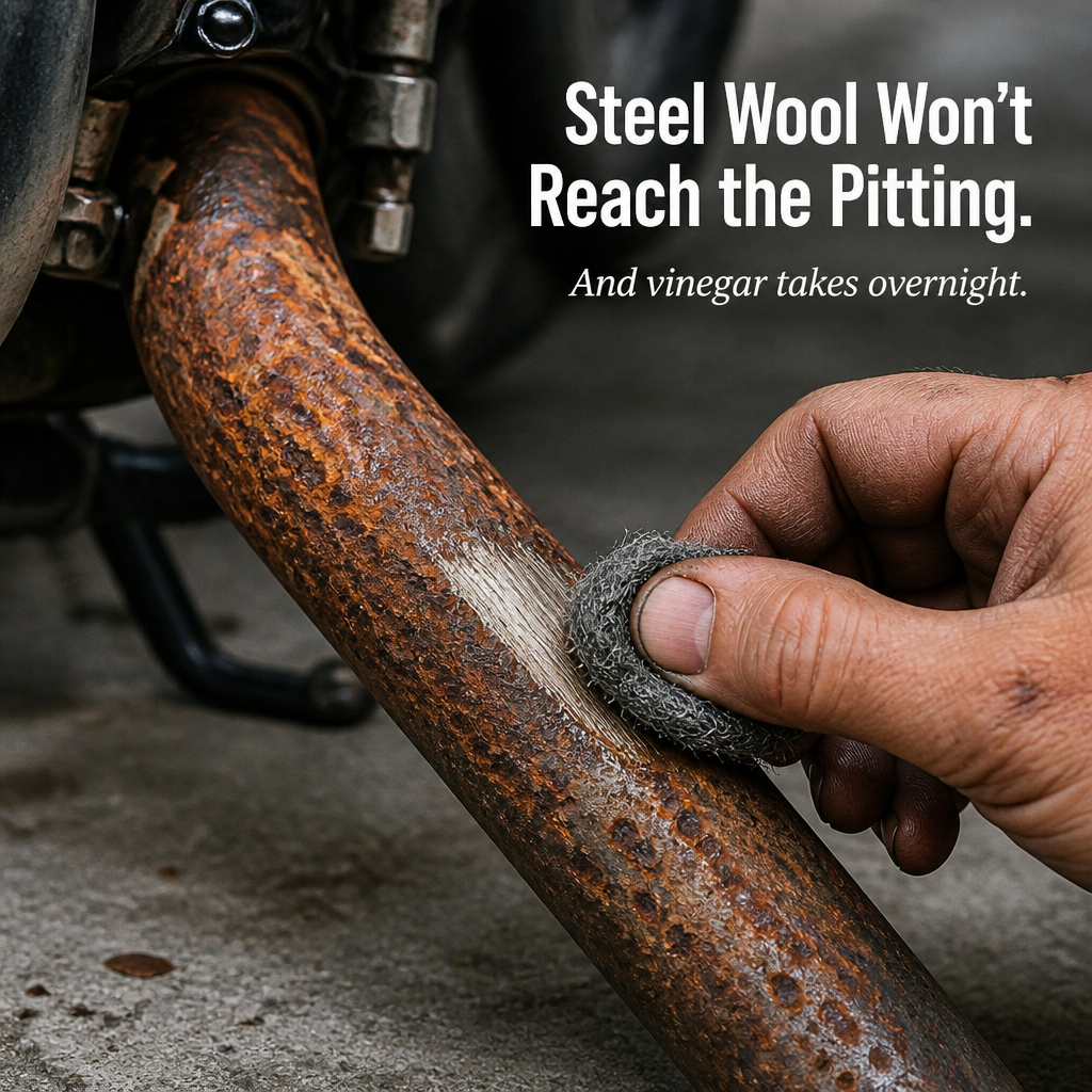 EternaRust™ — Erase Rust Fast and Reveal Brilliant, Like-New Metal Every Time